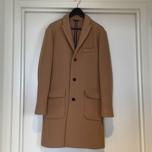 Bonobos Men’s Slim Fit Camel Coat | 38R